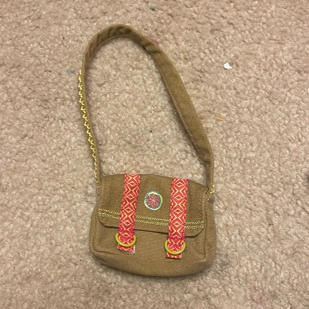 American girl doll pouch Lea messenger bag